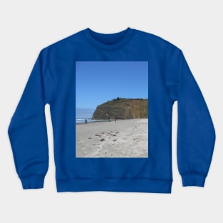 Oregon Coast Jade Beach Nature Photography Pacific Northwest Crewneck Sweatshirt